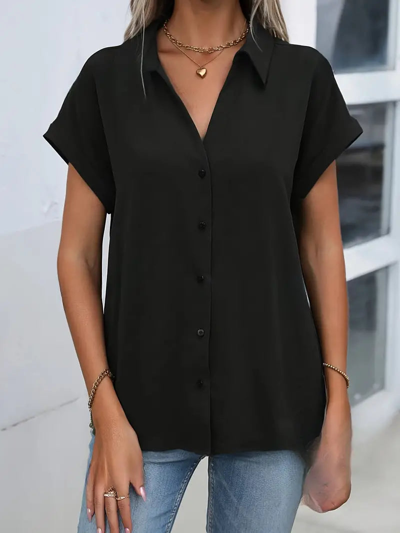 Zyra - Lässiges Frühlingsshirt Komfortabler Stil