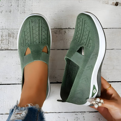 Myrna | Atmungsaktive Slip-On-Sneakers aus Mesh für Frauen