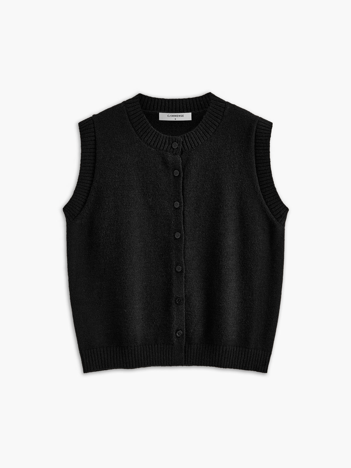 Hilma | Pullover-Weste mit Knopfleiste