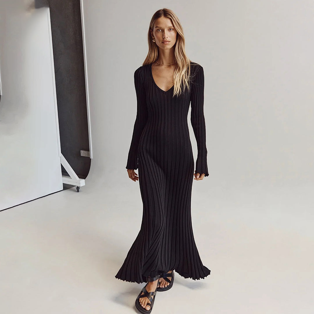 ABIGAIL - Maxikleid aus Strick