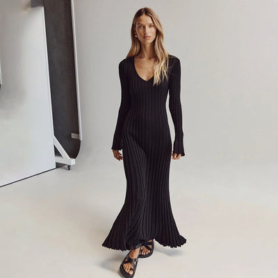 ABIGAIL - Maxikleid aus Strick