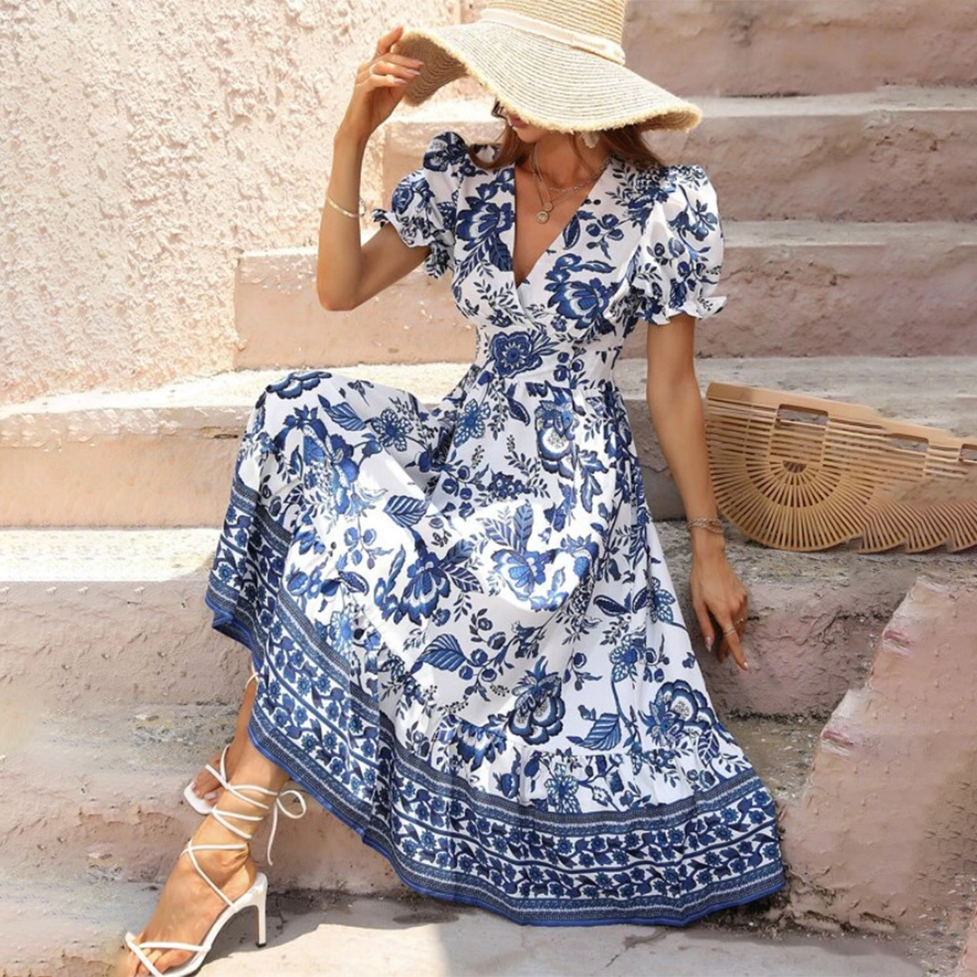 ALIANA - Stilvolles Blumenkleid für einen raffinierten Look