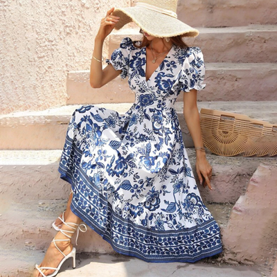 ALIANA - Stilvolles Blumenkleid für einen raffinierten Look
