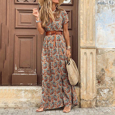 AGNES - Schickes und modisches Boho-Kleid für einen raffinierten Look