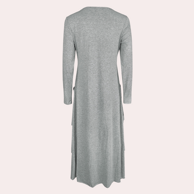 ABEBA - Stylisches langes Freizeitkleid