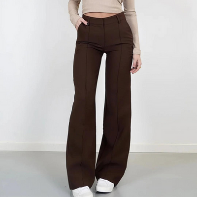 Eleanor | Modische Hosen mit weitem Bein für Frauen