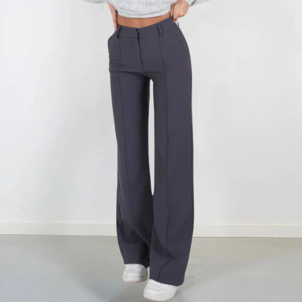 Eleanor | Modische Hosen mit weitem Bein für Frauen