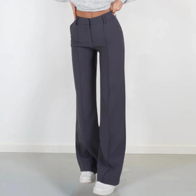 Eleanor | Modische Hosen mit weitem Bein für Frauen
