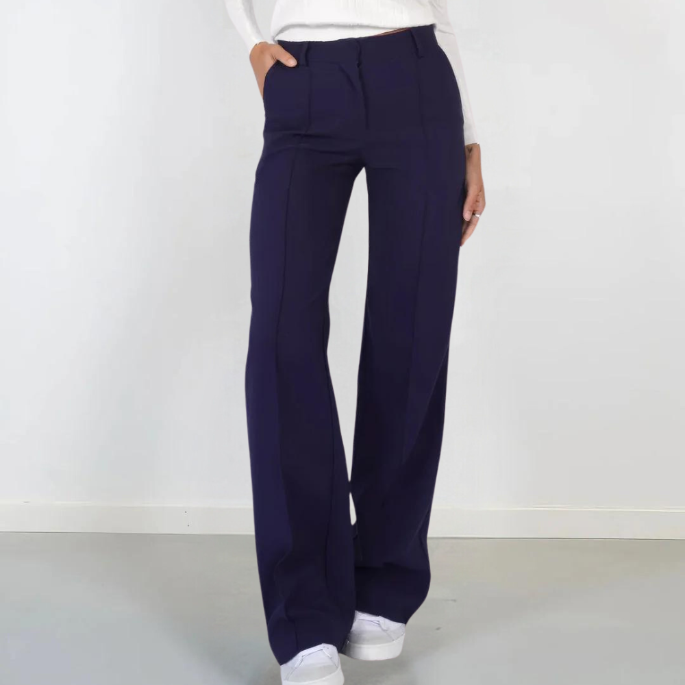 Eleanor | Modische Hosen mit weitem Bein für Frauen