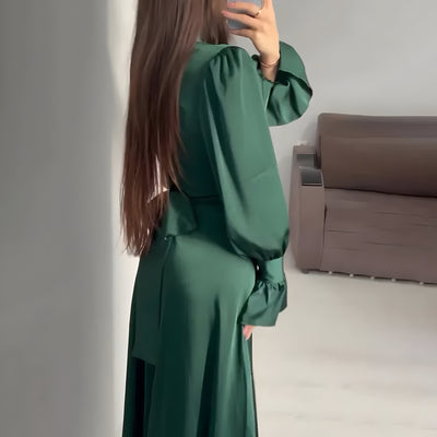 Daniela | Elegantes und schickes Kleid mit Taillenband