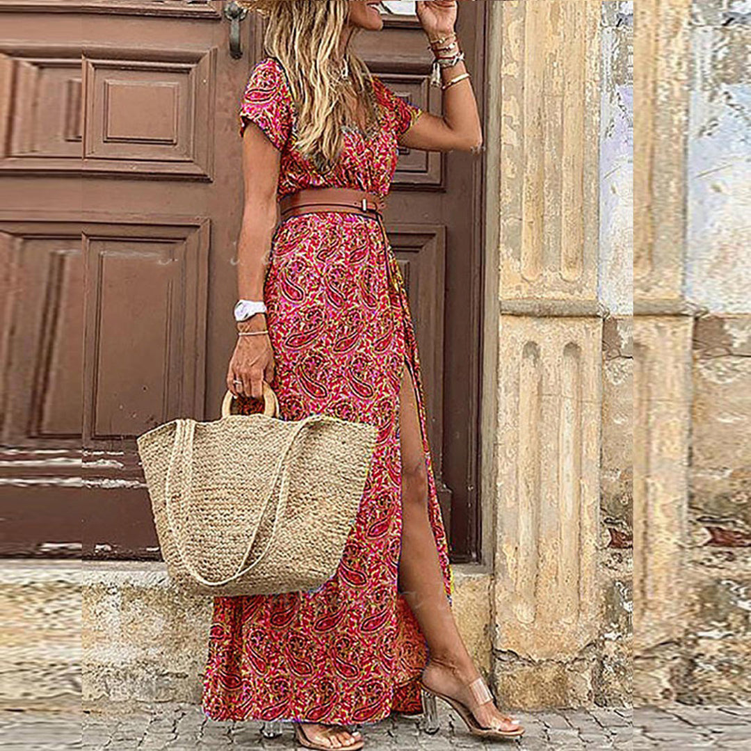 AGNES - Schickes und modisches Boho-Kleid für einen raffinierten Look
