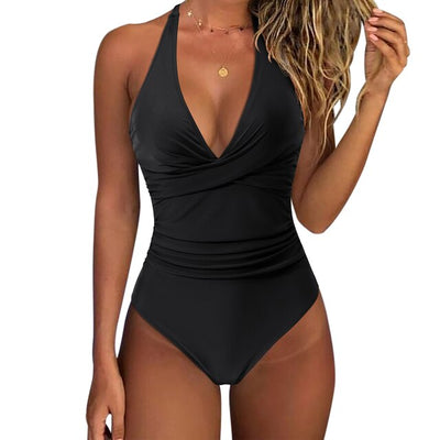 Juni | Eleganter Badeanzug mit hoher Taille