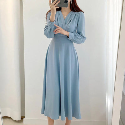 Aicee - Trendiges Damen Midikleid Modische Kleidung