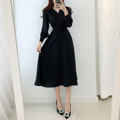 Aicee - Trendiges Damen Midikleid Modische Kleidung