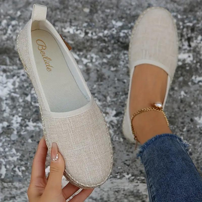 Benedita | Espadrilles, flache, leichte Schuhe aus Segeltuch