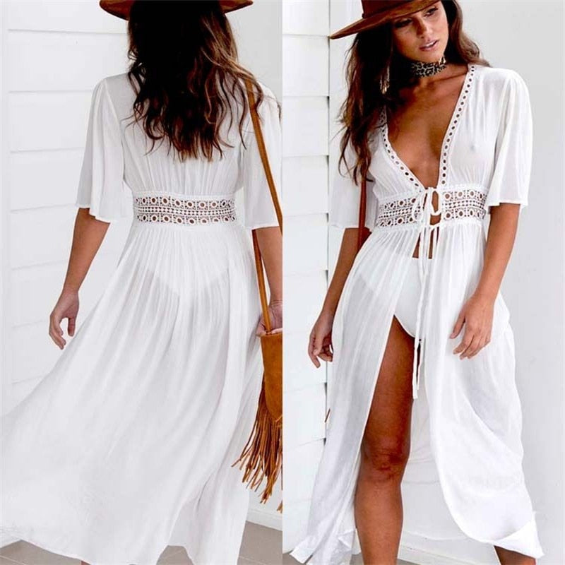 Acri - Leichte Strandtunika Ideales Sommerkleid