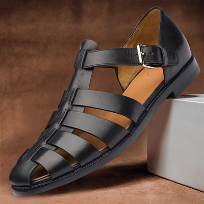 Zach - Ledersandalen Komfortabler Sommerstil