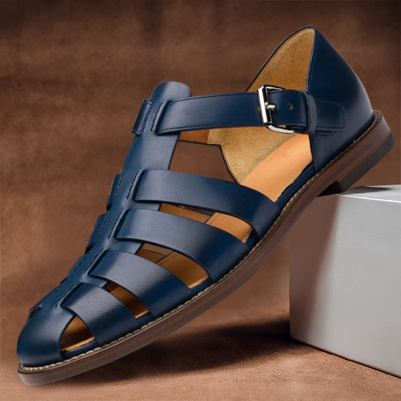 Zach - Ledersandalen Komfortabler Sommerstil