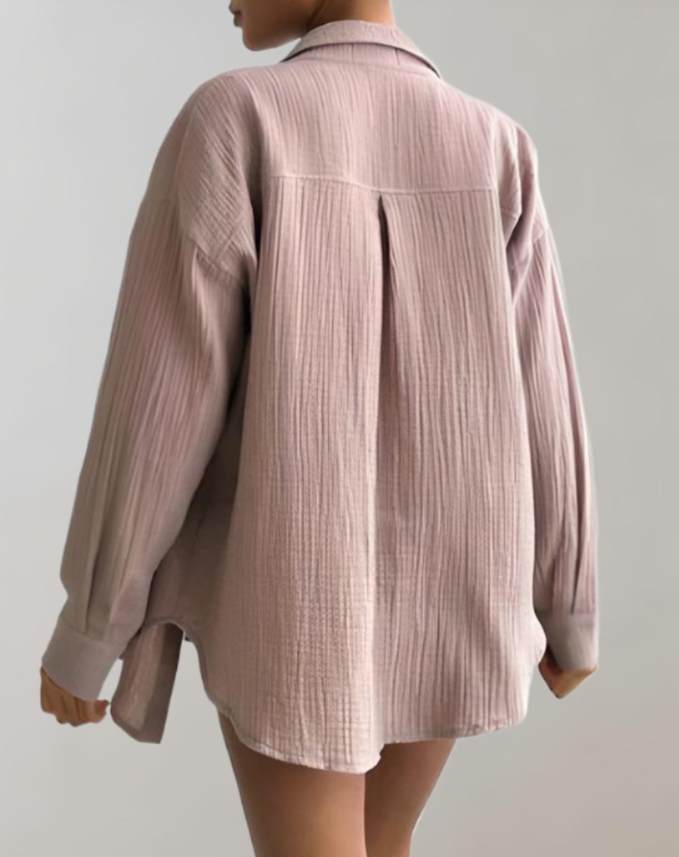 Ariadne | 2-teiliges Set aus Jacke mit Knopfverschluss