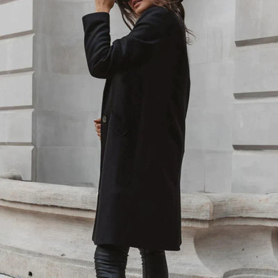Zara Manteljacke | Stylische Lange Damen Übergangsjacke