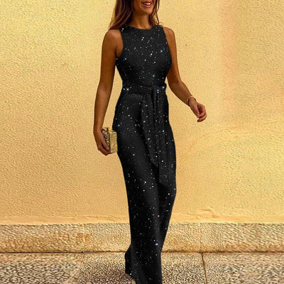 Elin | Eleganter Pailletten-Overall für Frauen