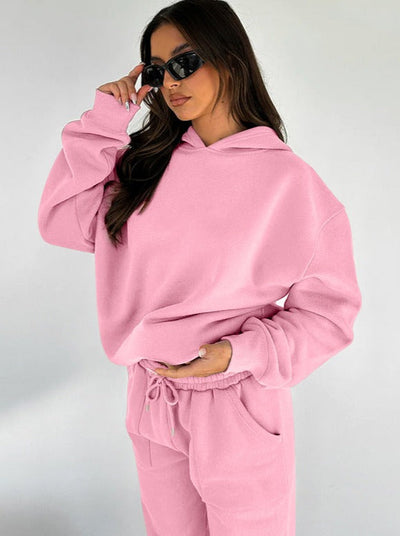 Stefania | Oversized Hoodie- und Jogger-Set für Damen