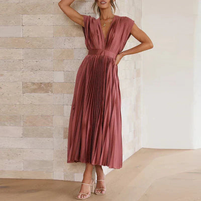 Abendkleid für Damen - Elegantes Maxi Brautjungfernkleid