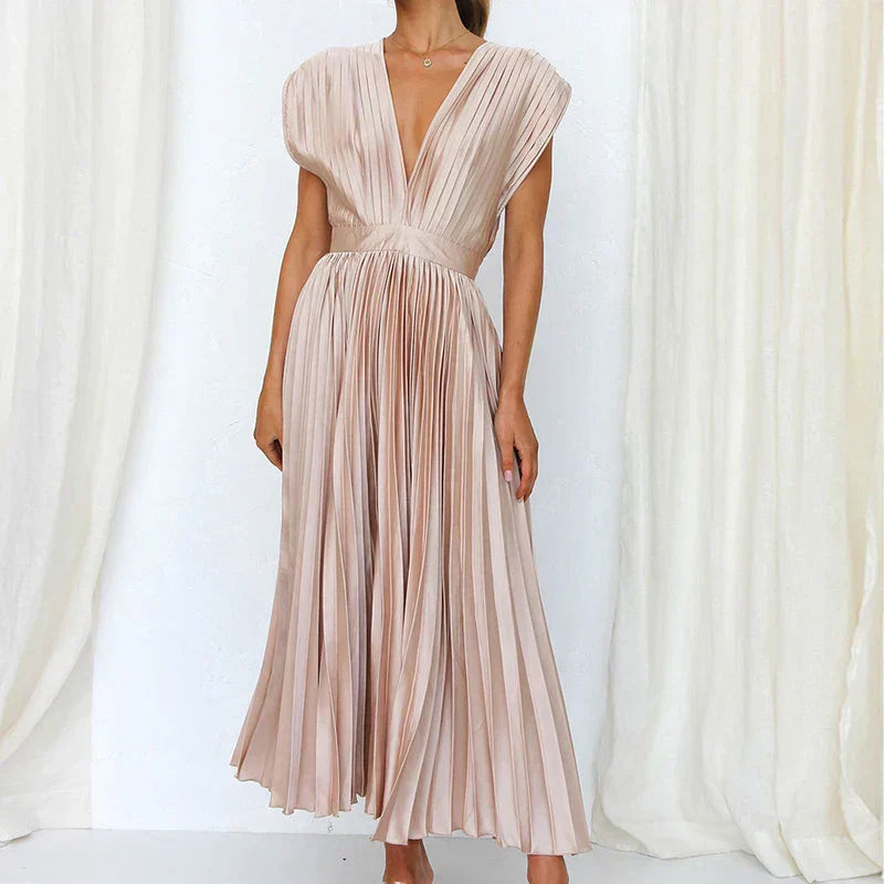 Abendkleid für Damen - Elegantes Maxi Brautjungfernkleid