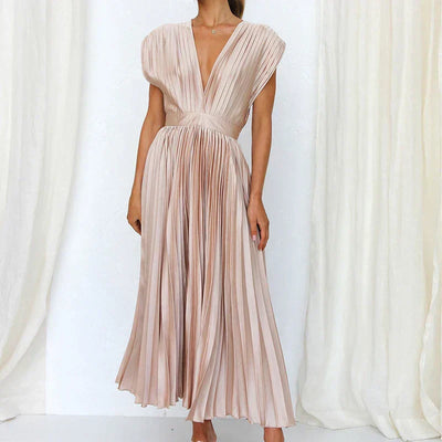 Abendkleid für Damen - Elegantes Maxi Brautjungfernkleid