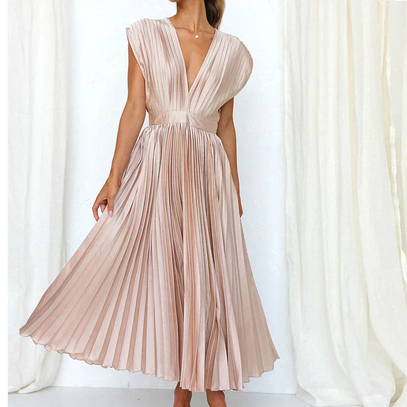 Abendkleid für Damen - Elegantes Maxi Brautjungfernkleid