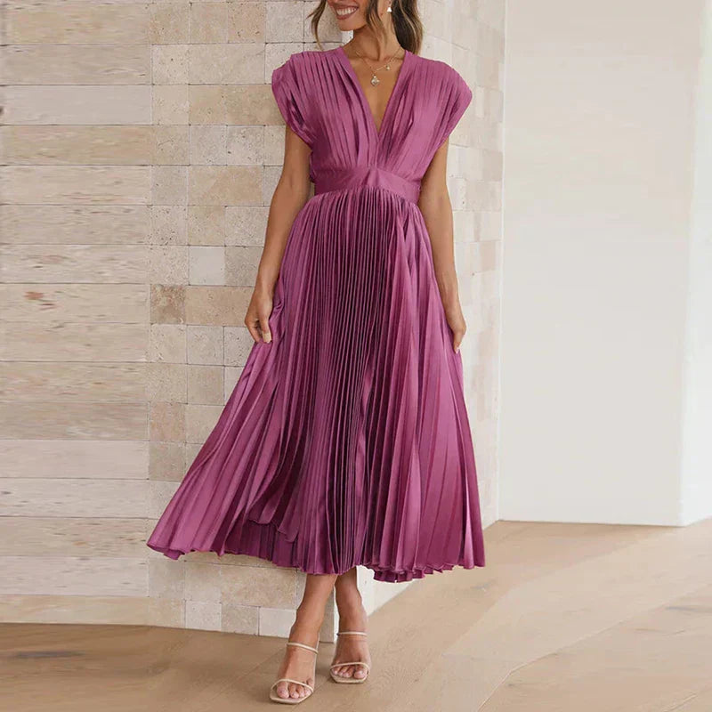 Abendkleid für Damen - Elegantes Maxi Brautjungfernkleid