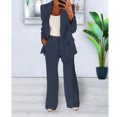Amala - Elegantes Büro-Zweiteiler-Set für Damen