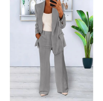 Amala - Elegantes Büro-Zweiteiler-Set für Damen