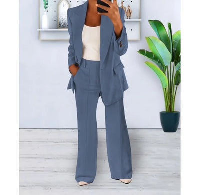 Amala - Elegantes Büro-Zweiteiler-Set für Damen
