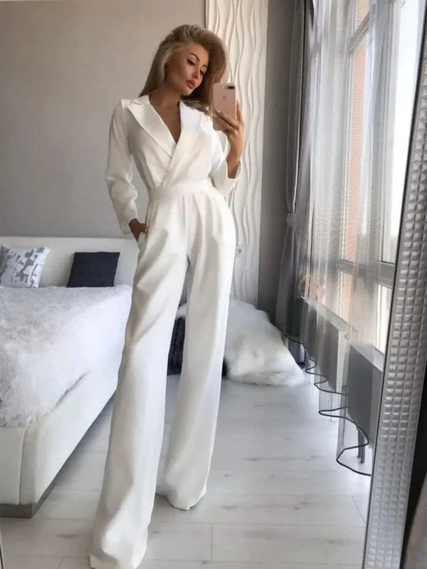 Blerta | Eleganter langer Jumpsuit