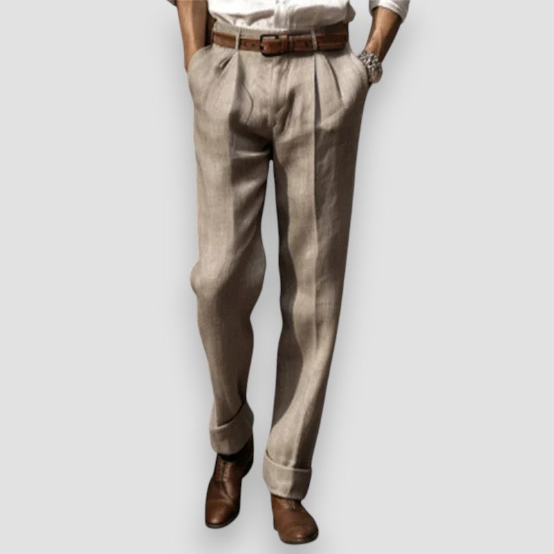 Alexei – Klassische Leinen Hose
