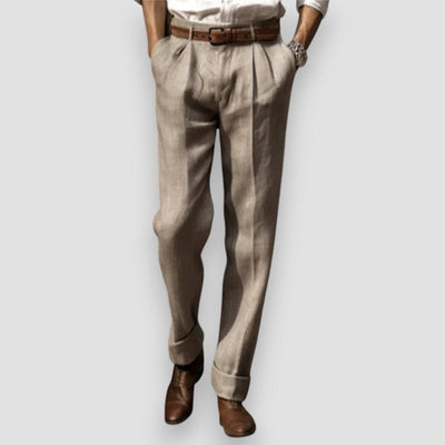 Alexei – Klassische Leinen Hose