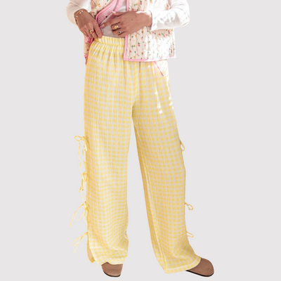 Abbie - Stylische Damenhose mit eleganten weiten Beinen