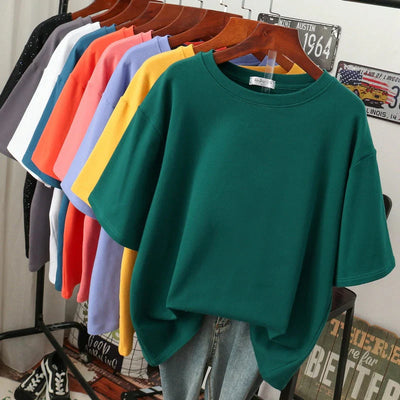 Alice | Kuscheliges Baumwoll-Basic: T-Shirt in Übergröße für Frauen
