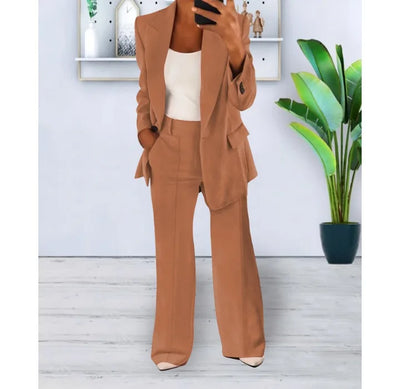 Amala - Elegantes Büro-Zweiteiler-Set für Damen