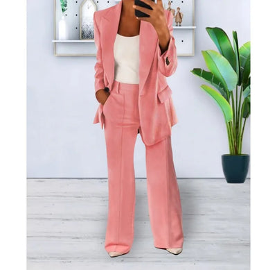 Amala - Elegantes Büro-Zweiteiler-Set für Damen