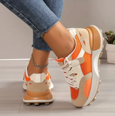 Dolores – damen-sneaker im colorblock-design