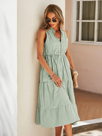 Avelena | Gestreiftes Sommerkleid