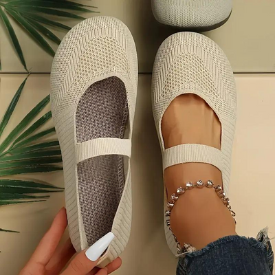 Ainara | Canvas-Schuhe, Leicht, Slip On, Flats, Sommerschuhe