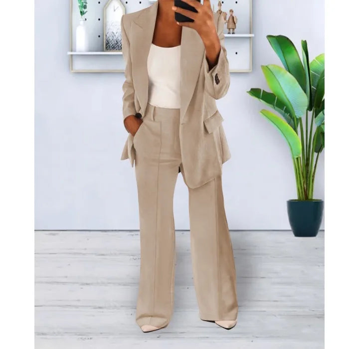 Amala - Elegantes Büro-Zweiteiler-Set für Damen