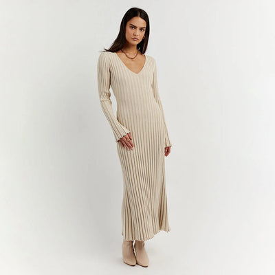 ABIGAIL - Maxikleid aus Strick