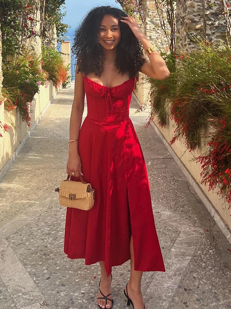 Callie | Niedliches Midi-Partykleid