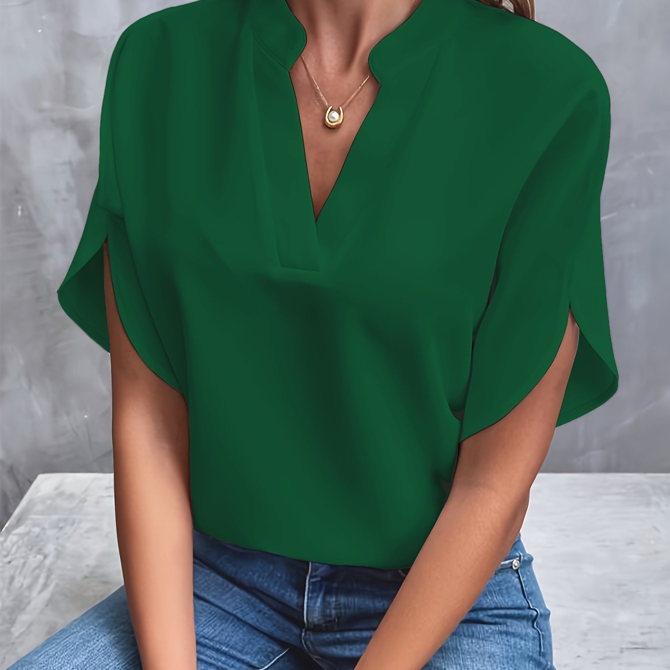 Juna | Eleganter leichter Blaumann für Frauen