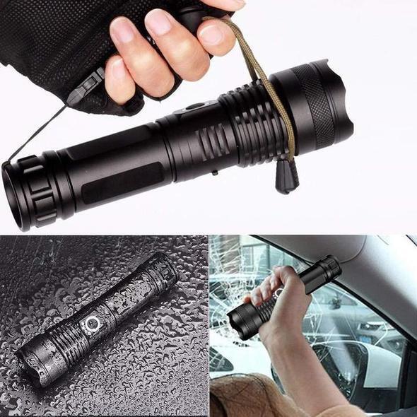 30000-5000 Lumen LED Taschenlampe | Hochleistungsfähige, Wasserdichte Lösung für Extremes Licht