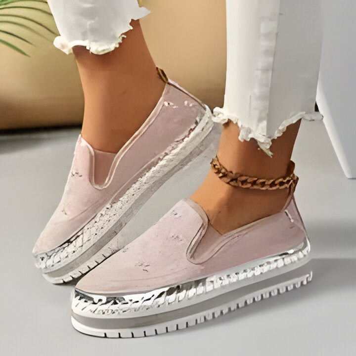 Merlin | Elegante Glitzer Slipper für Frauen